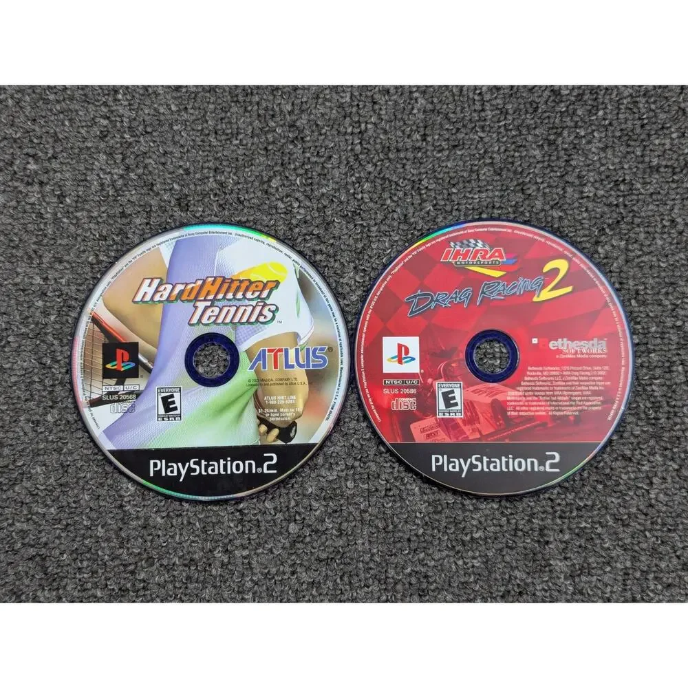 Lot of 10 Sony PlayStation 2 PS2 Games Loose Discs in Jewel Cases Tested